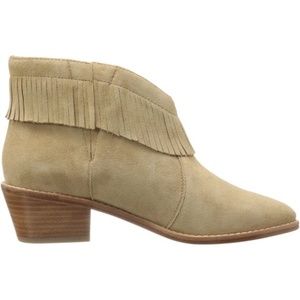 Joie Makena Suede Fringe Bootie